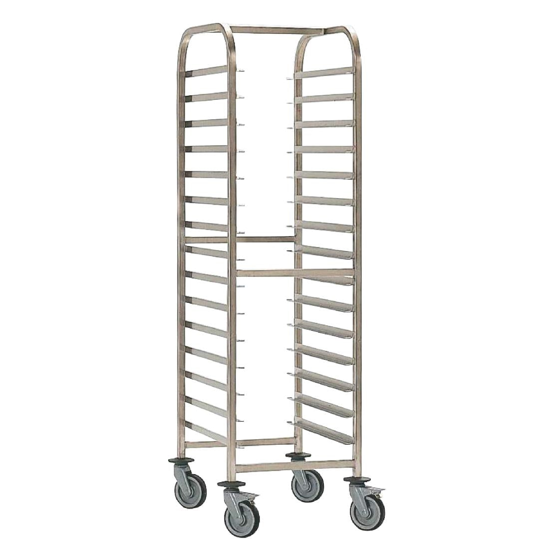 DP298 EAIS Stainless Steel Trolley 15 Shelves JD Catering Equipment Solutions Ltd