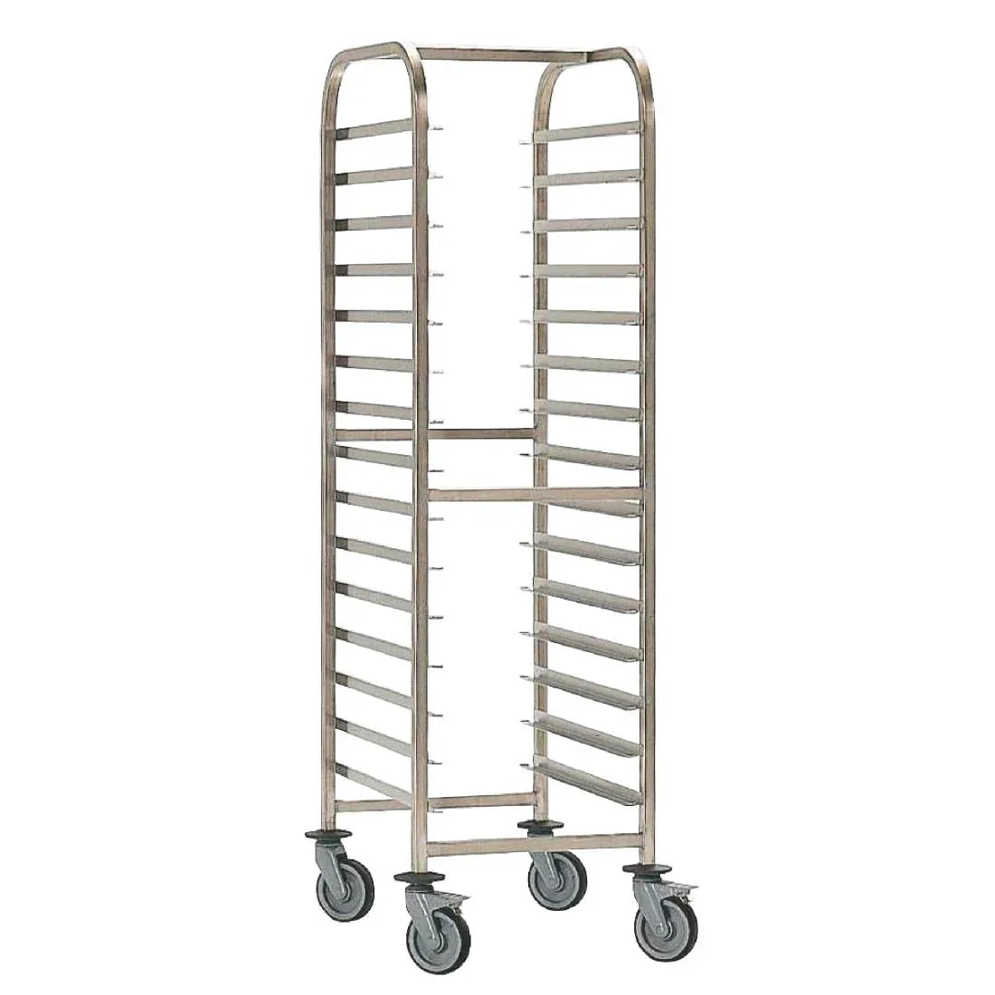 DP298 EAIS Stainless Steel Trolley 15 Shelves - JD Catering Equipment Solutions Ltd