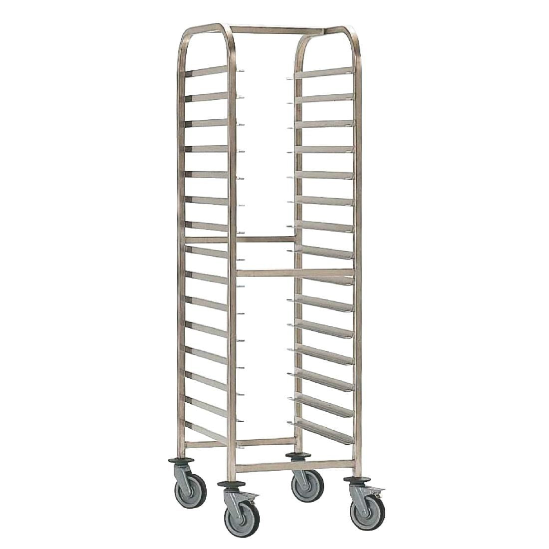 DP298 EAIS Stainless Steel Trolley 15 Shelves JD Catering Equipment Solutions Ltd