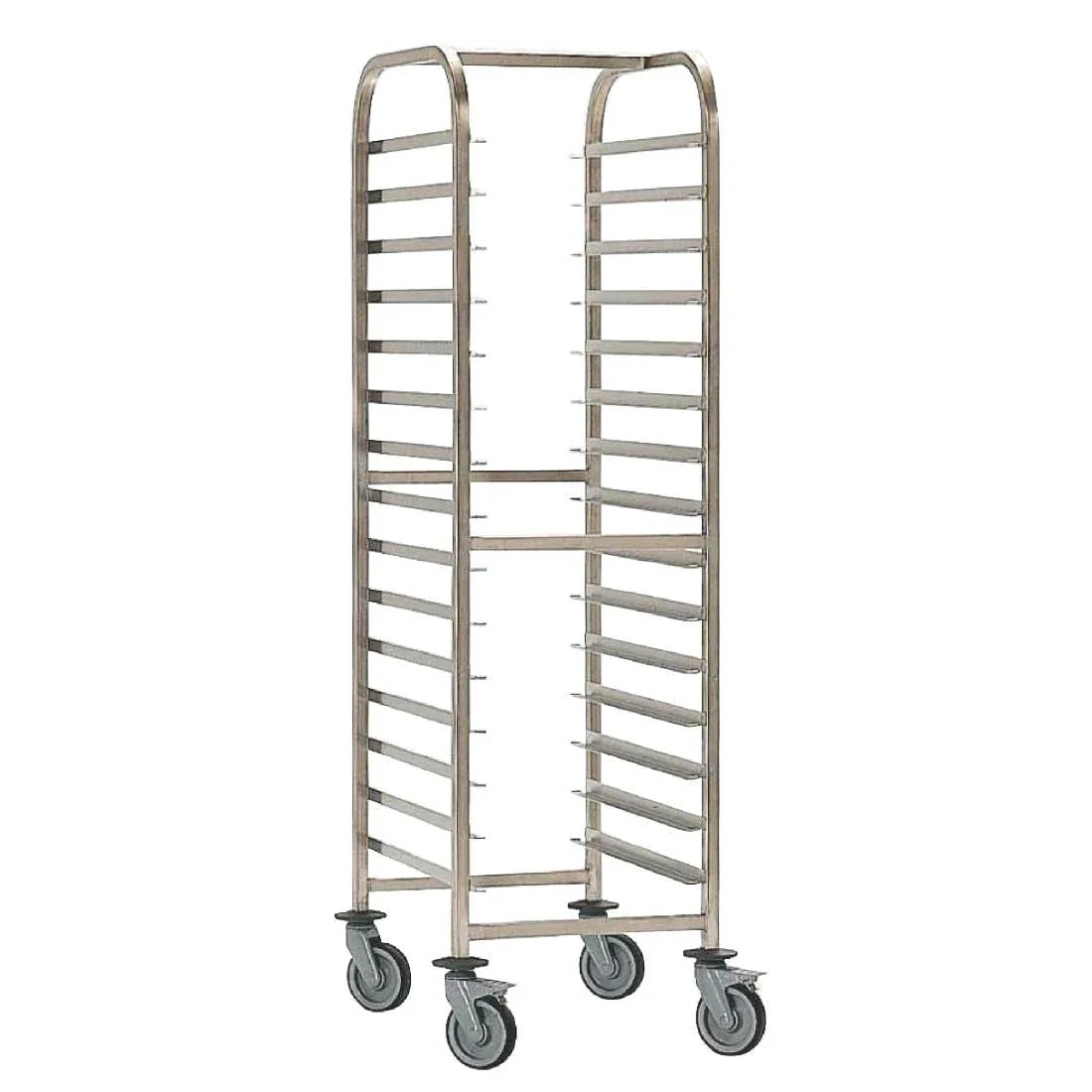 DP298 EAIS Stainless Steel Trolley 15 Shelves - JD Catering Equipment Solutions Ltd