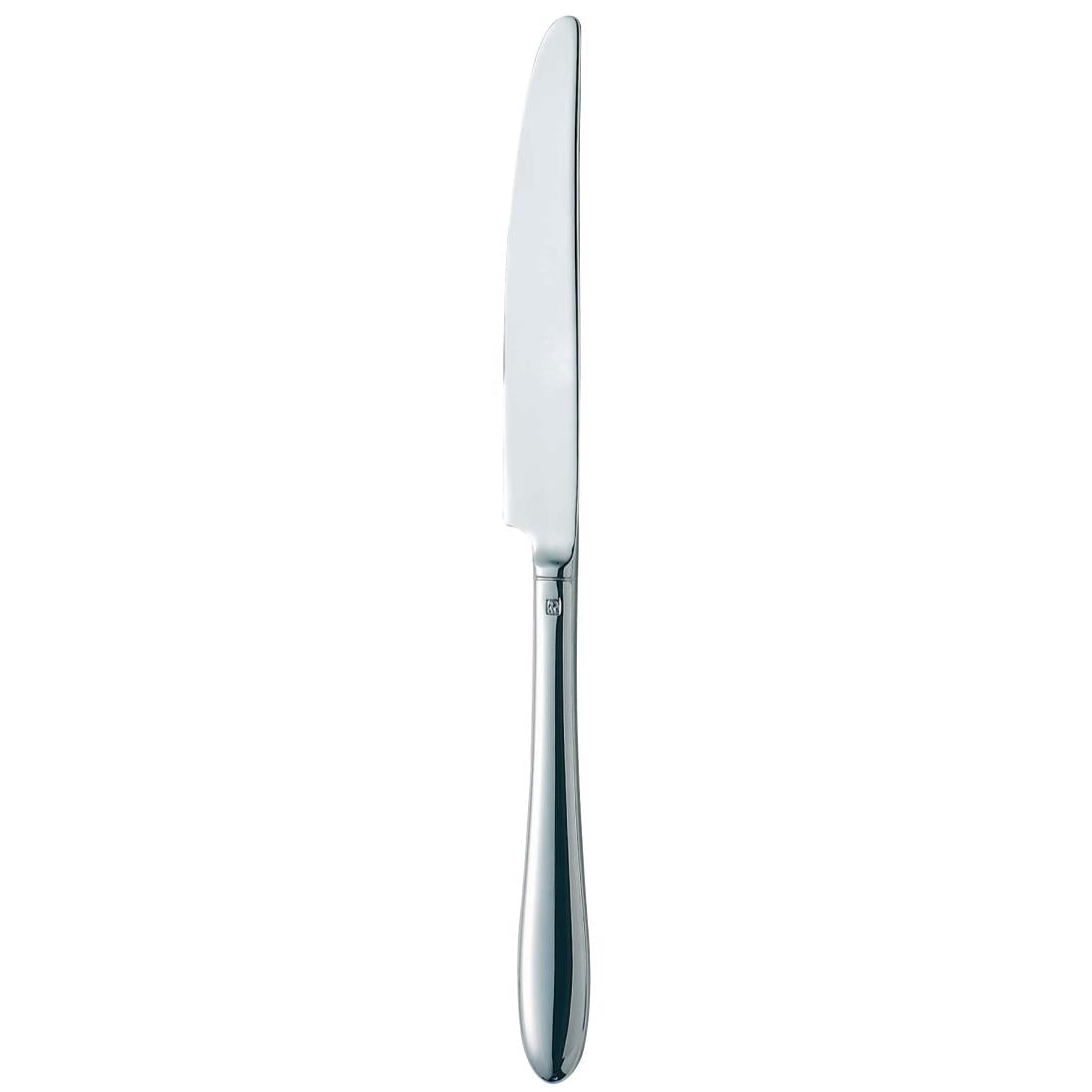 DP567 Chef & Sommelier Solid Handle Lazzo Dinner Knife (Pack of 12) JD Catering Equipment Solutions Ltd