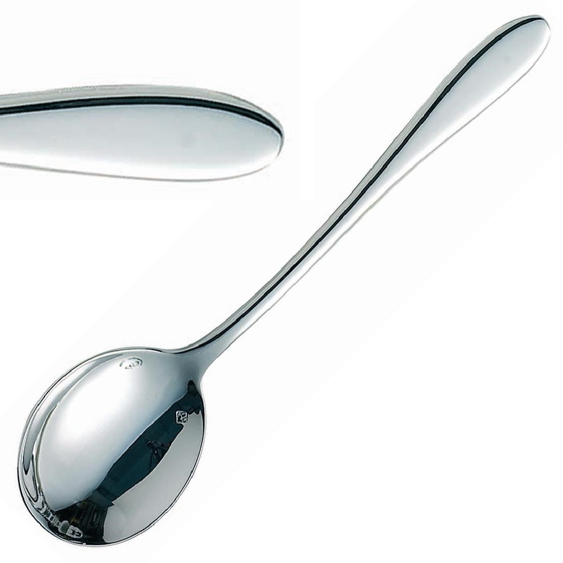DP570 Chef & Sommelier Lazzo Soup Spoon (Pack of 12) JD Catering Equipment Solutions Ltd