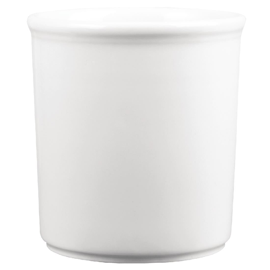 DP867 Churchill Counter Serve White Deli Jars 510ml (Pack of 4) JD Catering Equipment Solutions Ltd