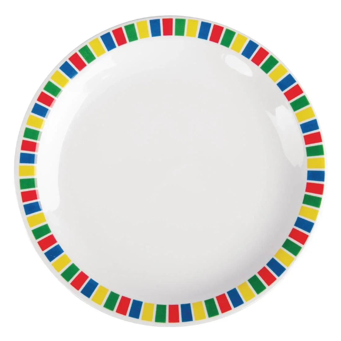 DP980 Kristallon Fairground Melamine Side Plates 160mm (Pack of 12) - JD Catering Equipment Solutions Ltd