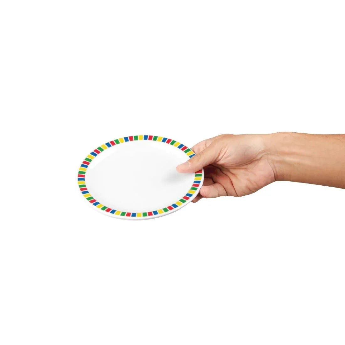 DP980 Kristallon Fairground Melamine Side Plates 160mm (Pack of 12) - JD Catering Equipment Solutions Ltd