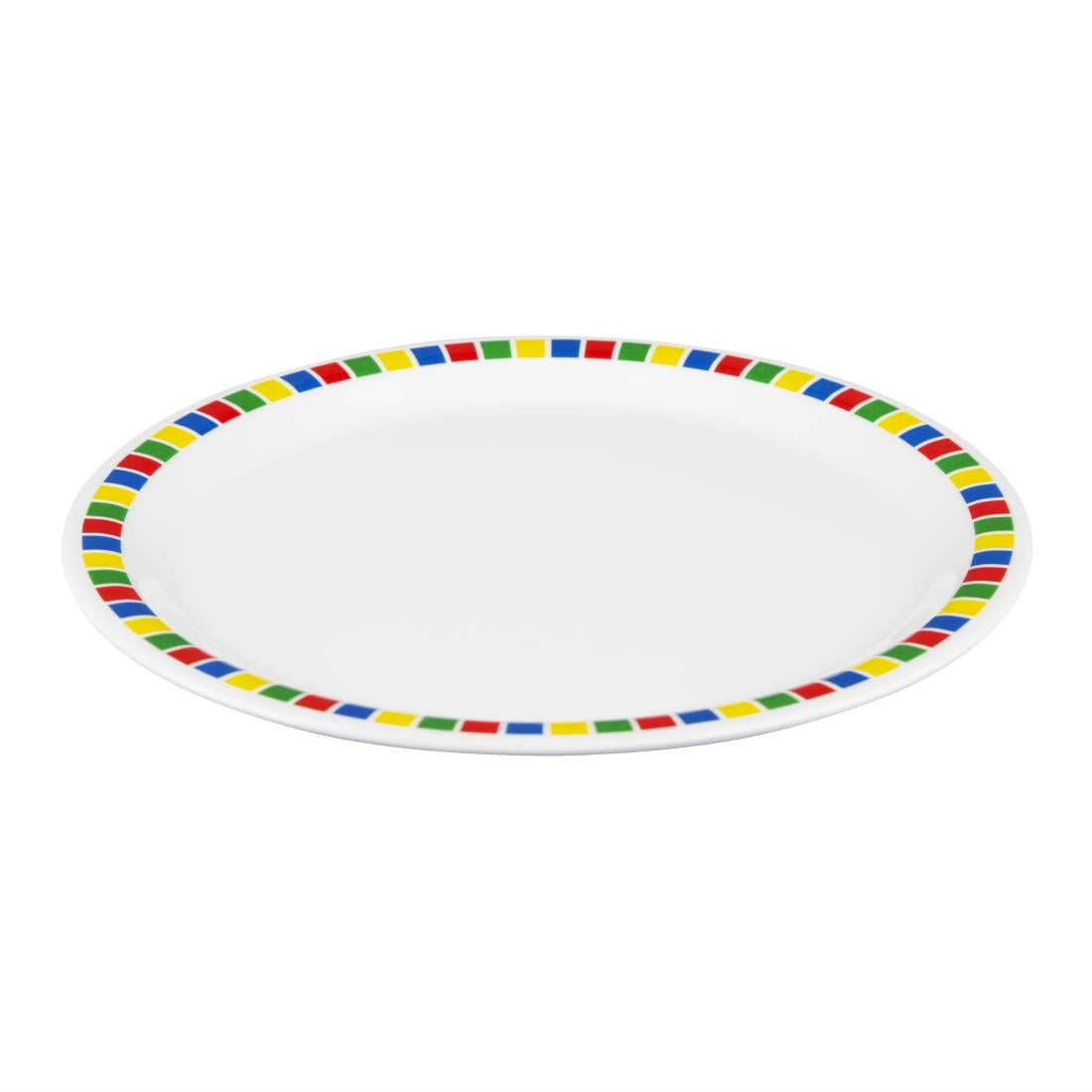 DP981 Kristallon Fairground Melamine Dinner Plates 230mm (Pack of 12) JD Catering Equipment Solutions Ltd