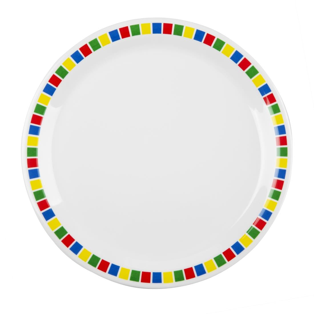 DP981 Kristallon Fairground Melamine Dinner Plates 230mm (Pack of 12) JD Catering Equipment Solutions Ltd