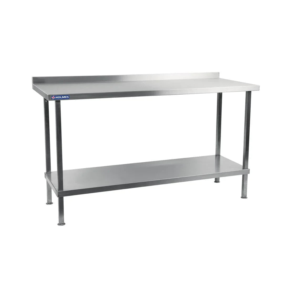 DR031 Holmes Stainless Wall Table with Upstand 1800mm - JD Catering Equipment Solutions Ltd