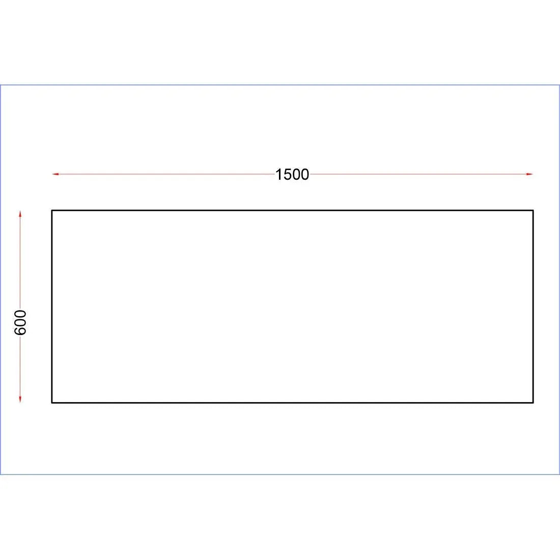 DR044 Holmes Stainless Steel Centre Table 1500mm - JD Catering Equipment Solutions Ltd