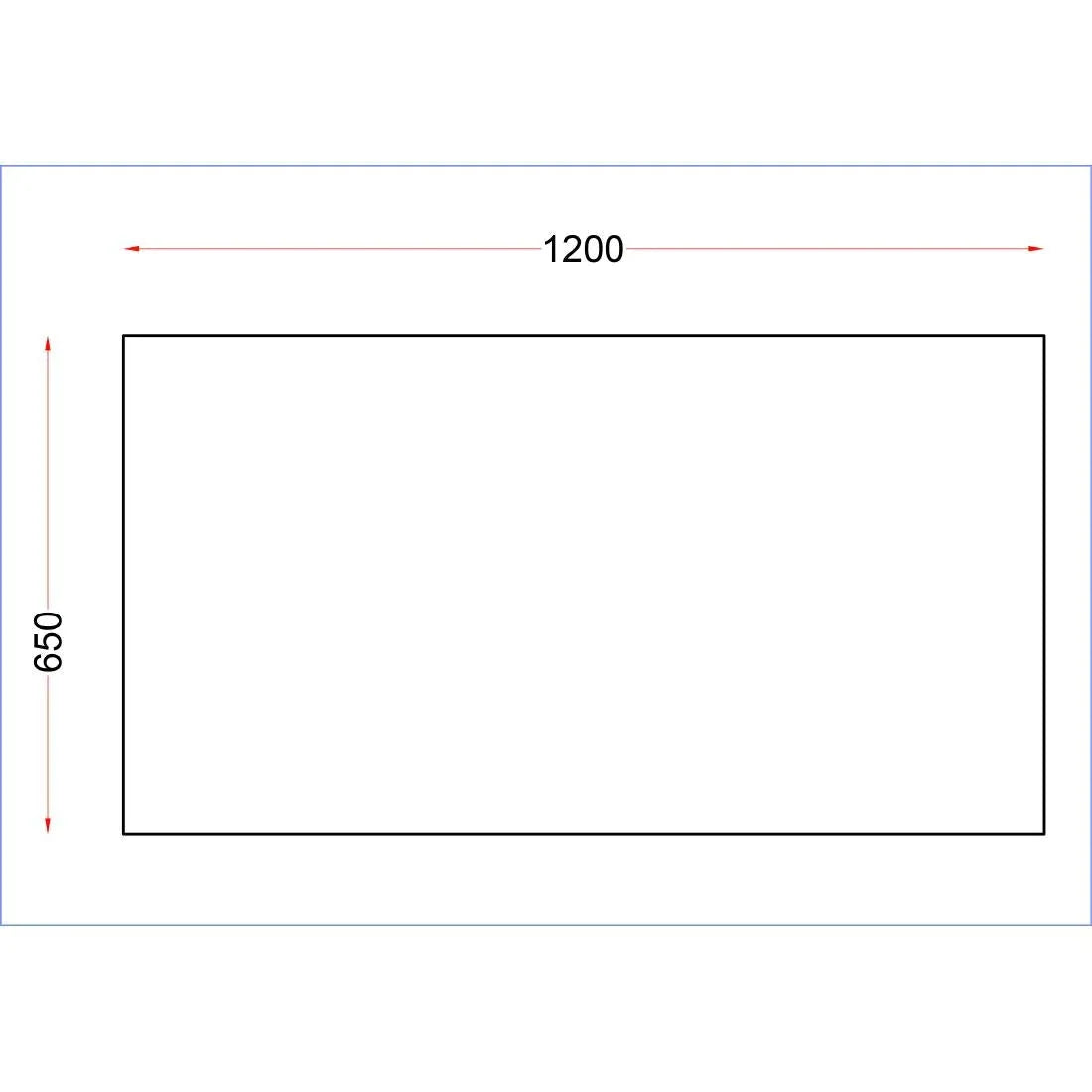 DR050 Holmes Stainless Steel Centre Table 1200mm - JD Catering Equipment Solutions Ltd