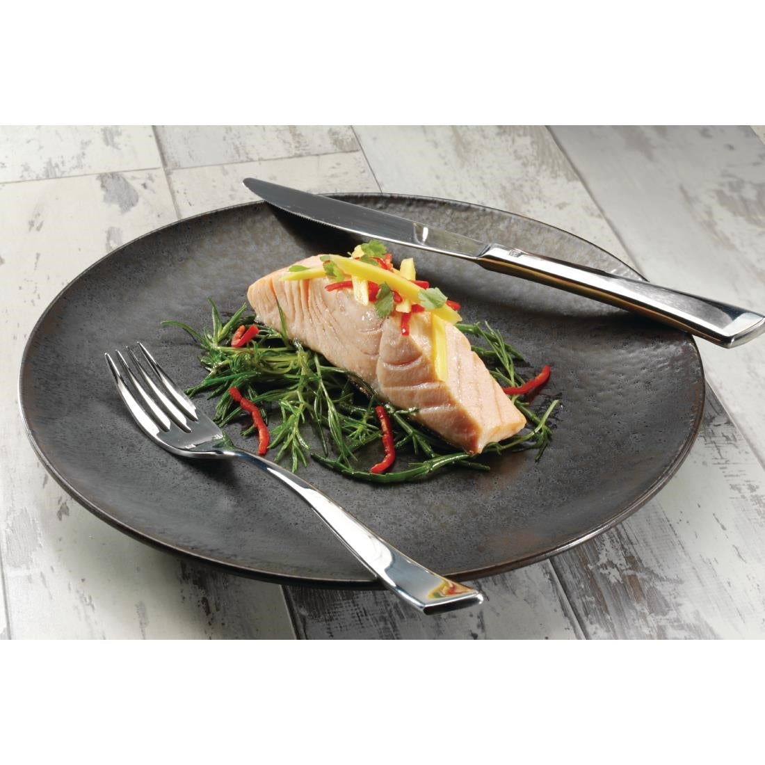 DR088 Olympia Fusion Round Coupe Plate 270mm (Pack of 4) JD Catering Equipment Solutions Ltd