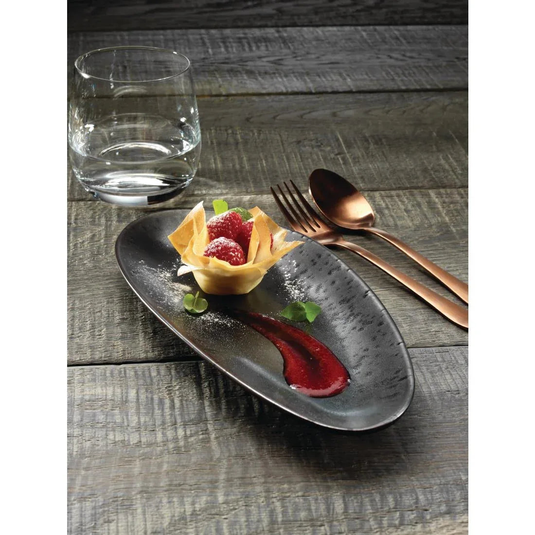 DR089 Olympia Fusion Oval Plate 250mm (Pack of 6) - JD Catering Equipment Solutions Ltd