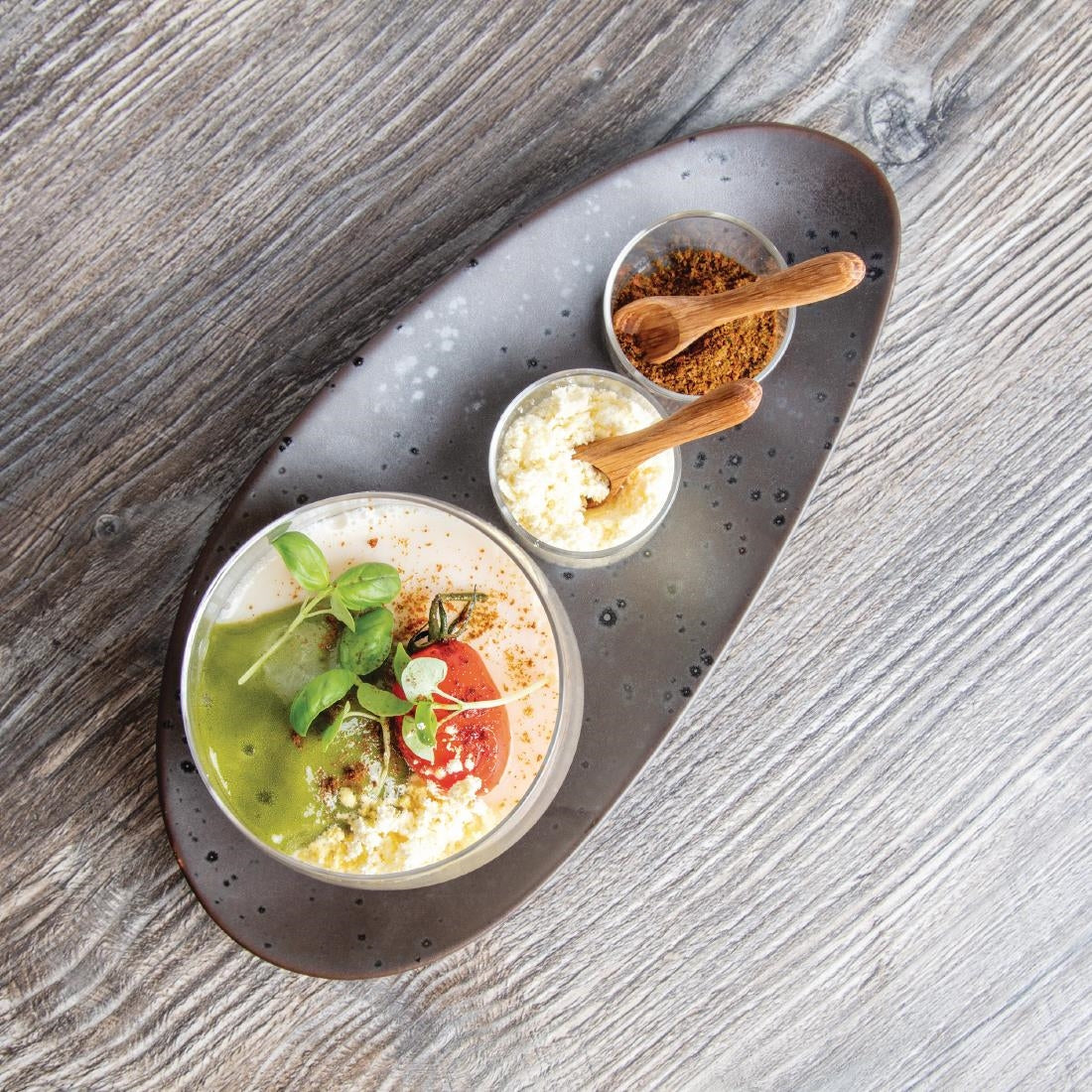 DR089 Olympia Fusion Oval Plate 250mm (Pack of 6) JD Catering Equipment Solutions Ltd