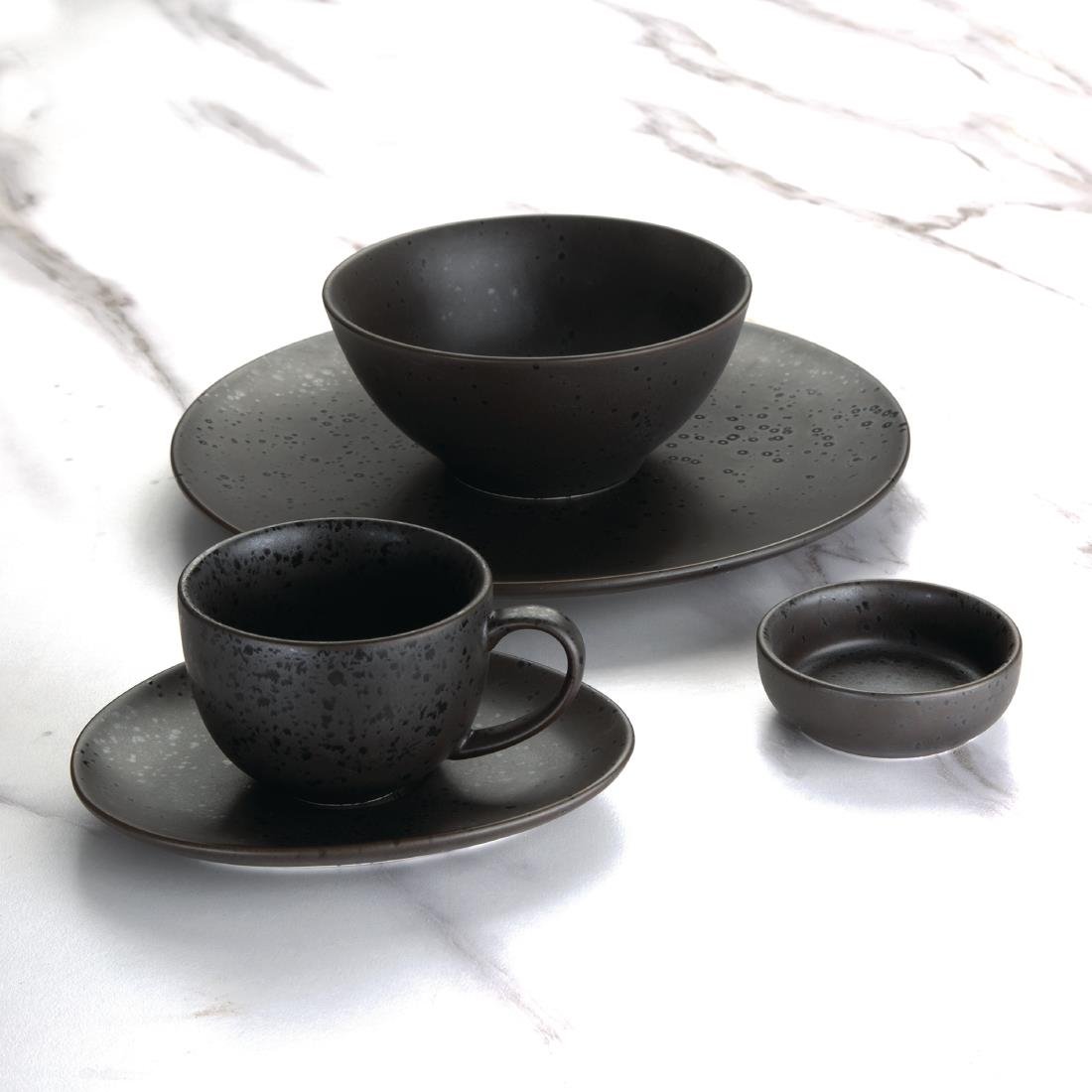 DR099 Olympia Fusion Oval Saucer 160mm (Pack of 6) JD Catering Equipment Solutions Ltd