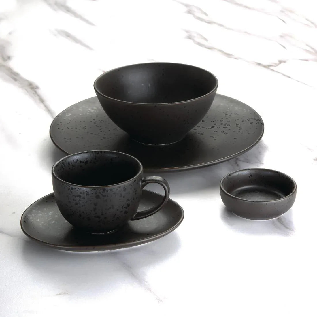 DR099 Olympia Fusion Oval Saucer 160mm (Pack of 6) JD Catering Equipment Solutions Ltd