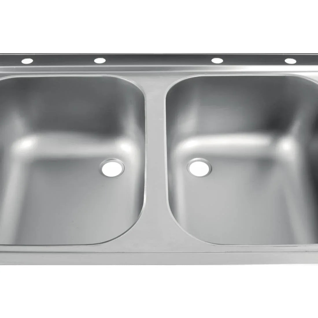 DR395 Holmes Fully Assembled Stainless Steel Sink Left Hand Drainer 1800mm - JD Catering Equipment Solutions Ltd