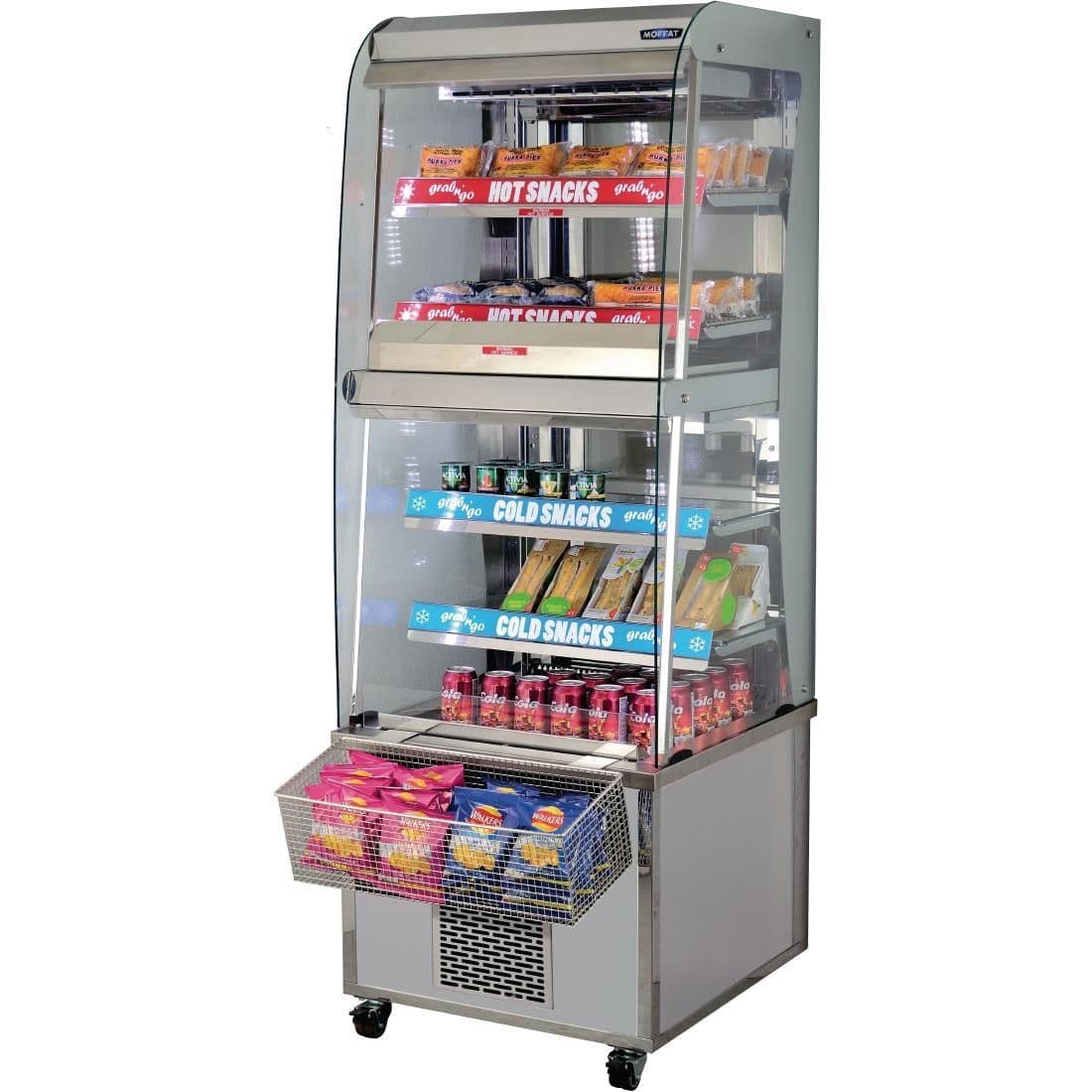 DR413 Moffat Hot and Cold Food Multideck Merchandiser MHC1 JD Catering Equipment Solutions Ltd