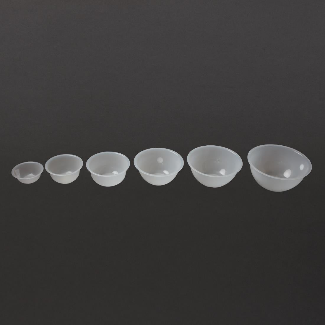 DR540 Schneider Mixing Bowls Plastic 1 Litre JD Catering Equipment Solutions Ltd