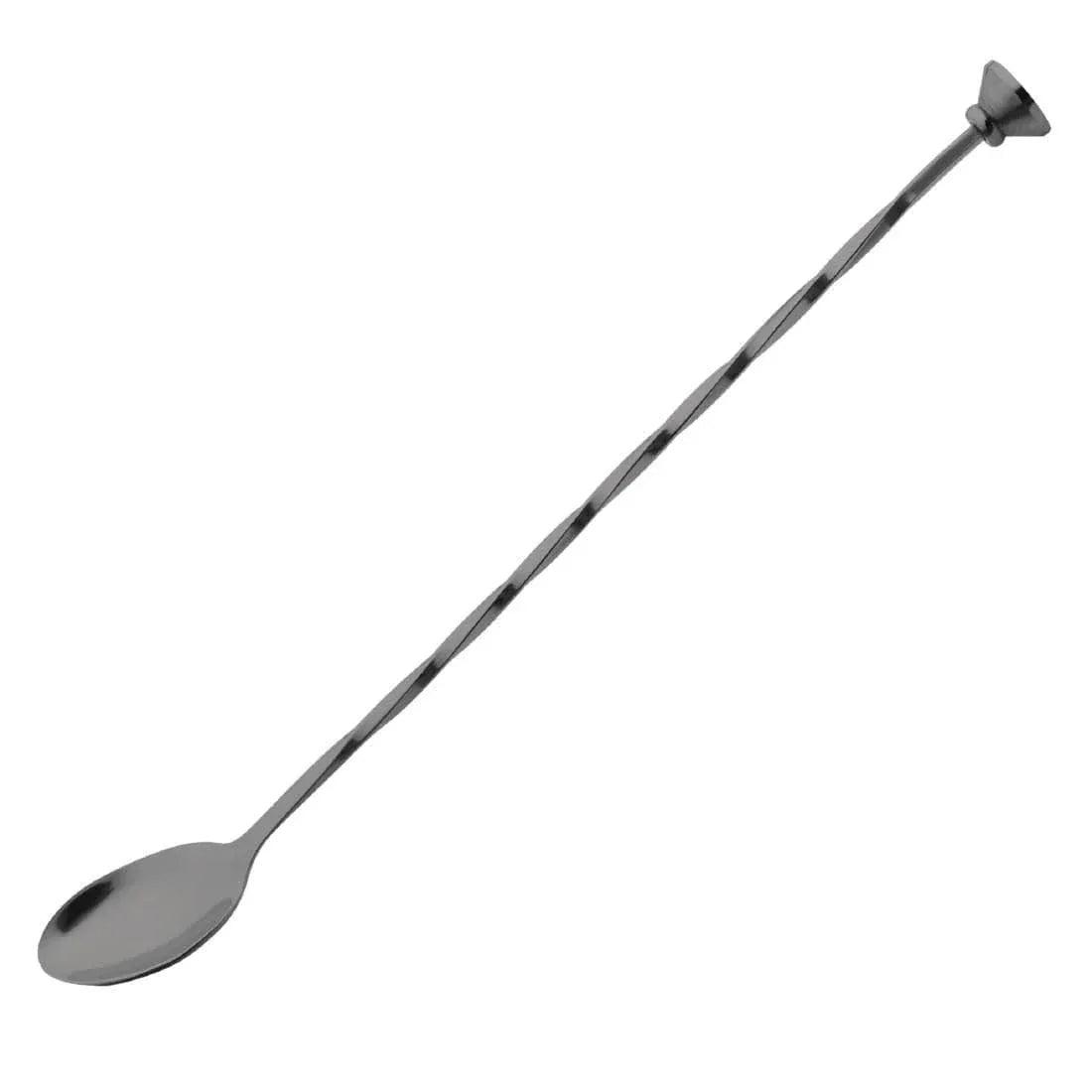 DR635 Olympia Cocktail Mixing Spoon Gunmetal - JD Catering Equipment Solutions Ltd
