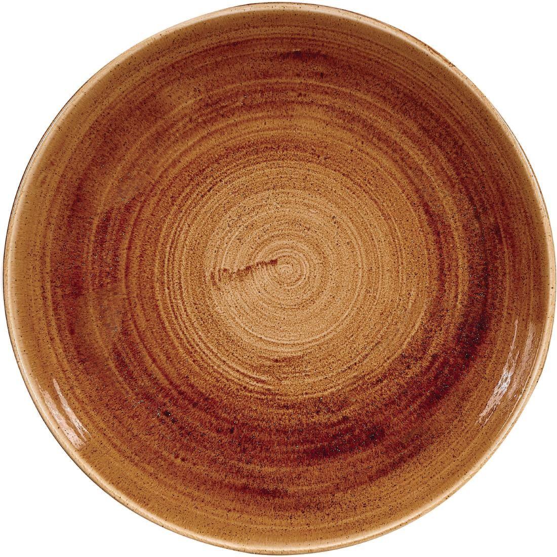 DR664 Churchill Stonecast Patina Coupe Bowls Vintage Copper 248mm (Pack of 12) - JD Catering Equipment Solutions Ltd