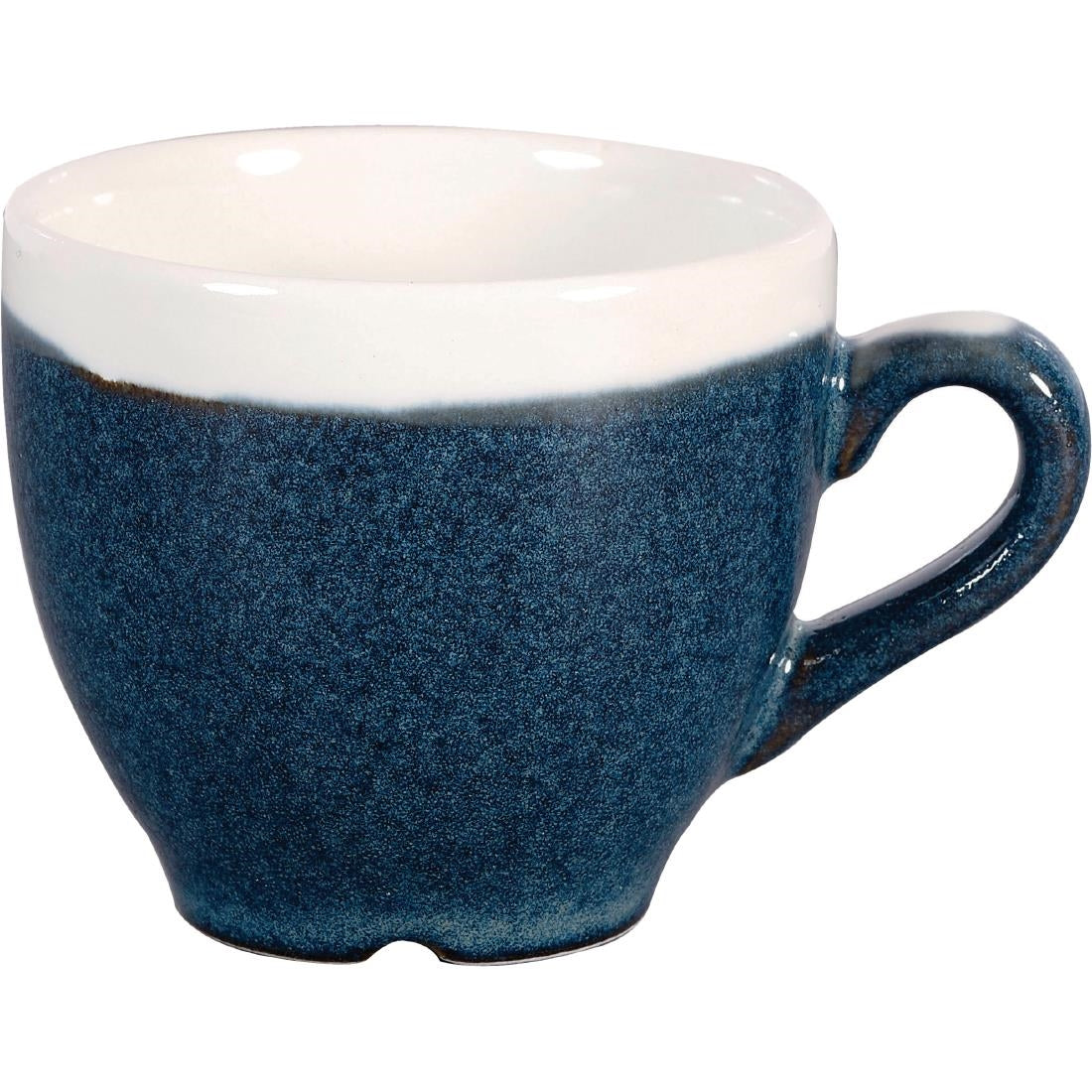DR672 Churchill Monochrome Espresso Cup Sapphire Blue 89ml (Pack of 12) JD Catering Equipment Solutions Ltd