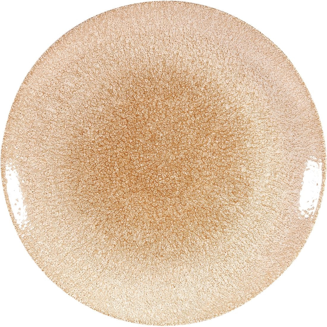 DR700 Churchill Studio Prints Raku Coupe Plate Garnet Orange 288mm (Pack of 12) JD Catering Equipment Solutions Ltd