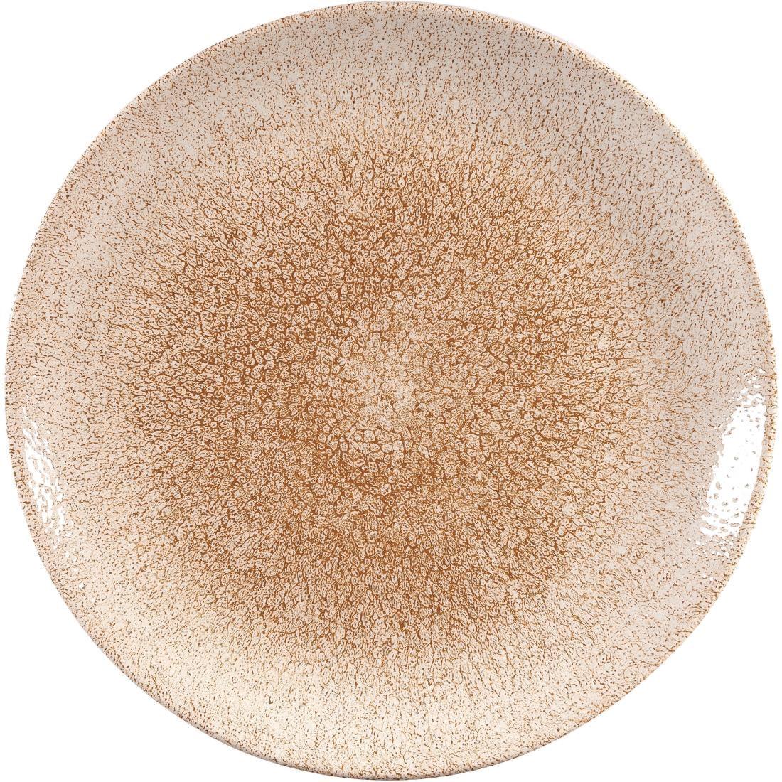 DR704 Churchill Studio Prints Raku Coupe Bowl Garnet Orange 248mm (Pack of 12) - JD Catering Equipment Solutions Ltd