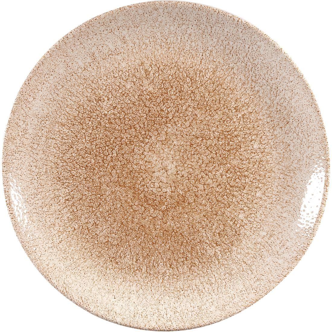 DR704 Churchill Studio Prints Raku Coupe Bowl Garnet Orange 248mm (Pack of 12) - JD Catering Equipment Solutions Ltd