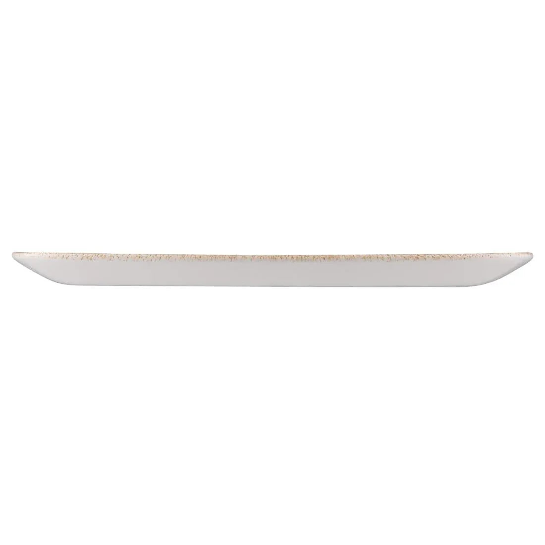 DR706 Churchill Studio Prints Raku Rectangular Plate Garnet Orange 298mm (Pack of 12) - JD Catering Equipment Solutions Ltd