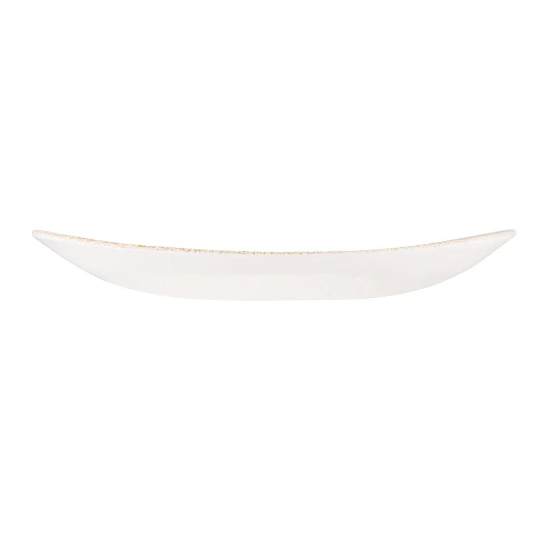 DR709 Churchill Studio Prints Raku Oval Coupe Plate Garnet Orange 270mm (Pack of 12) - JD Catering Equipment Solutions Ltd
