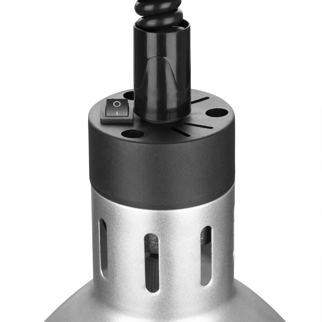 DR758 Buffalo Retractable Heat Shade Silver Finish JD Catering Equipment Solutions Ltd