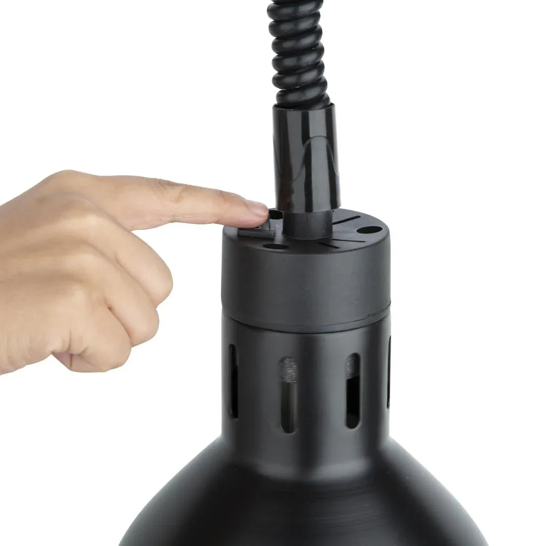 DR759 Buffalo Retractable Heat Matte Black Finish - JD Catering Equipment Solutions Ltd
