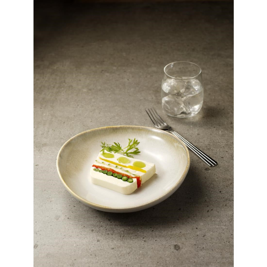 DR784 Olympia Birch Taupe Wide Bowls 208mm (Pack of 6) JD Catering Equipment Solutions Ltd