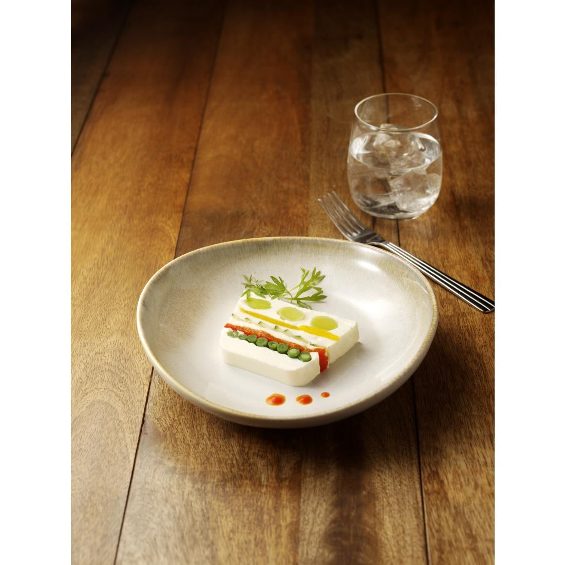 DR784 Olympia Birch Taupe Wide Bowls 208mm (Pack of 6) JD Catering Equipment Solutions Ltd