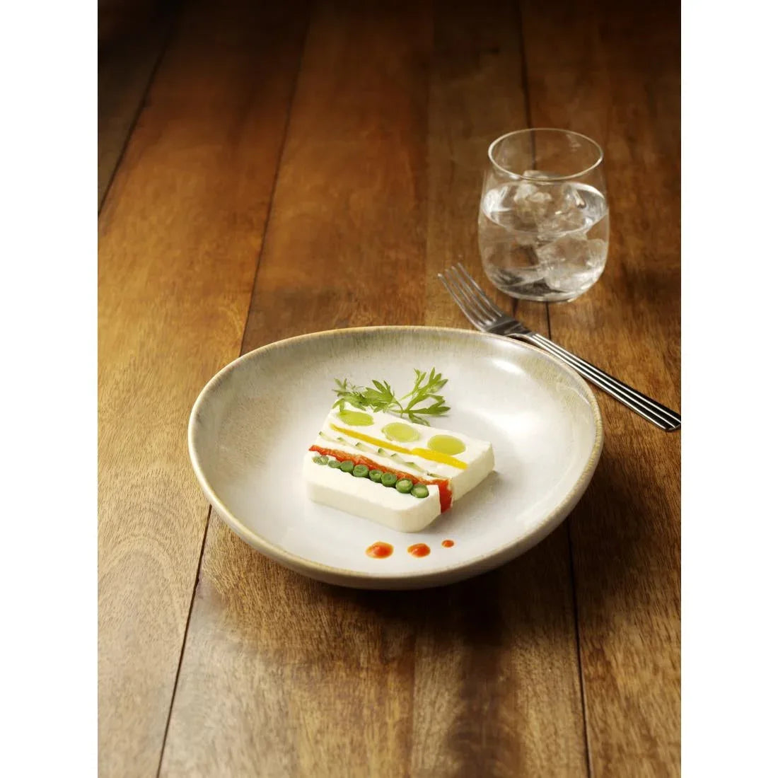 DR784 Olympia Birch Taupe Wide Bowls 208mm (Pack of 6) JD Catering Equipment Solutions Ltd