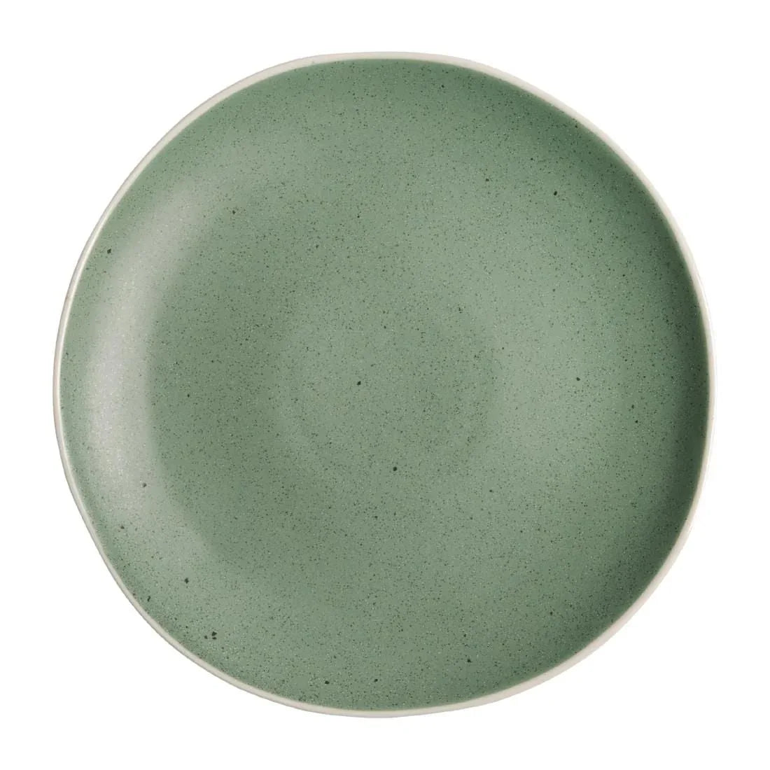 DR800 Olympia Chia Plates Green 270mm (Pack of 6) - JD Catering Equipment Solutions Ltd