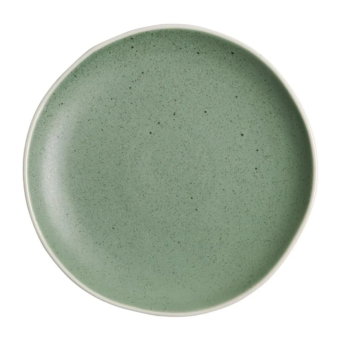 DR801 Olympia Chia Plates Green 205mm (Pack of 6) - JD Catering Equipment Solutions Ltd