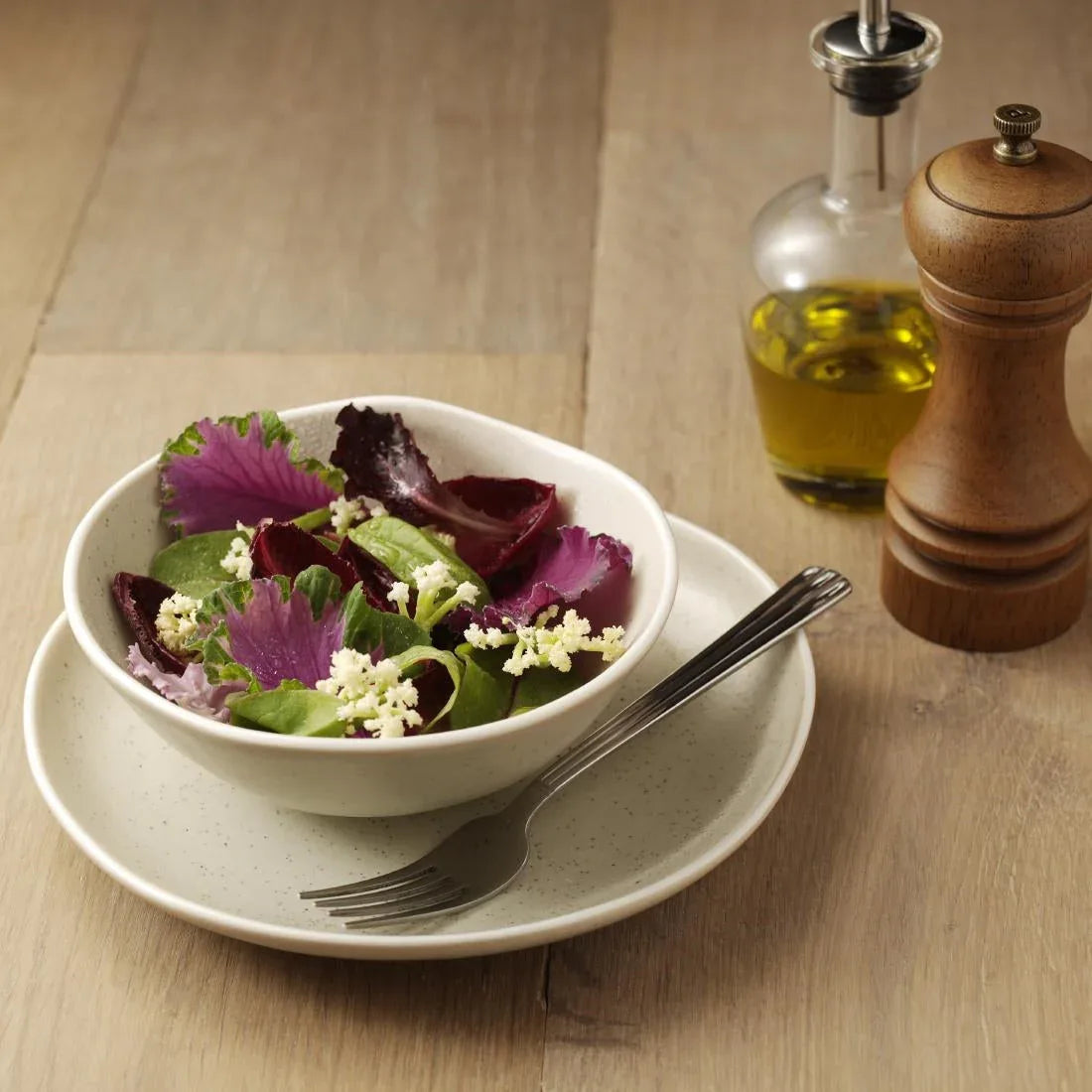 DR808 Olympia Chia Plates Sand 205mm (Pack of 6) - JD Catering Equipment Solutions Ltd