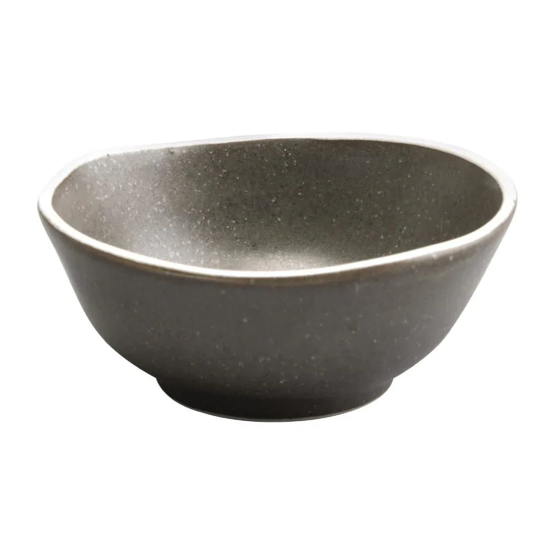 DR820 Olympia Chia Dipping Dishes Charcoal 80mm (Pack of 12) - JD Catering Equipment Solutions Ltd