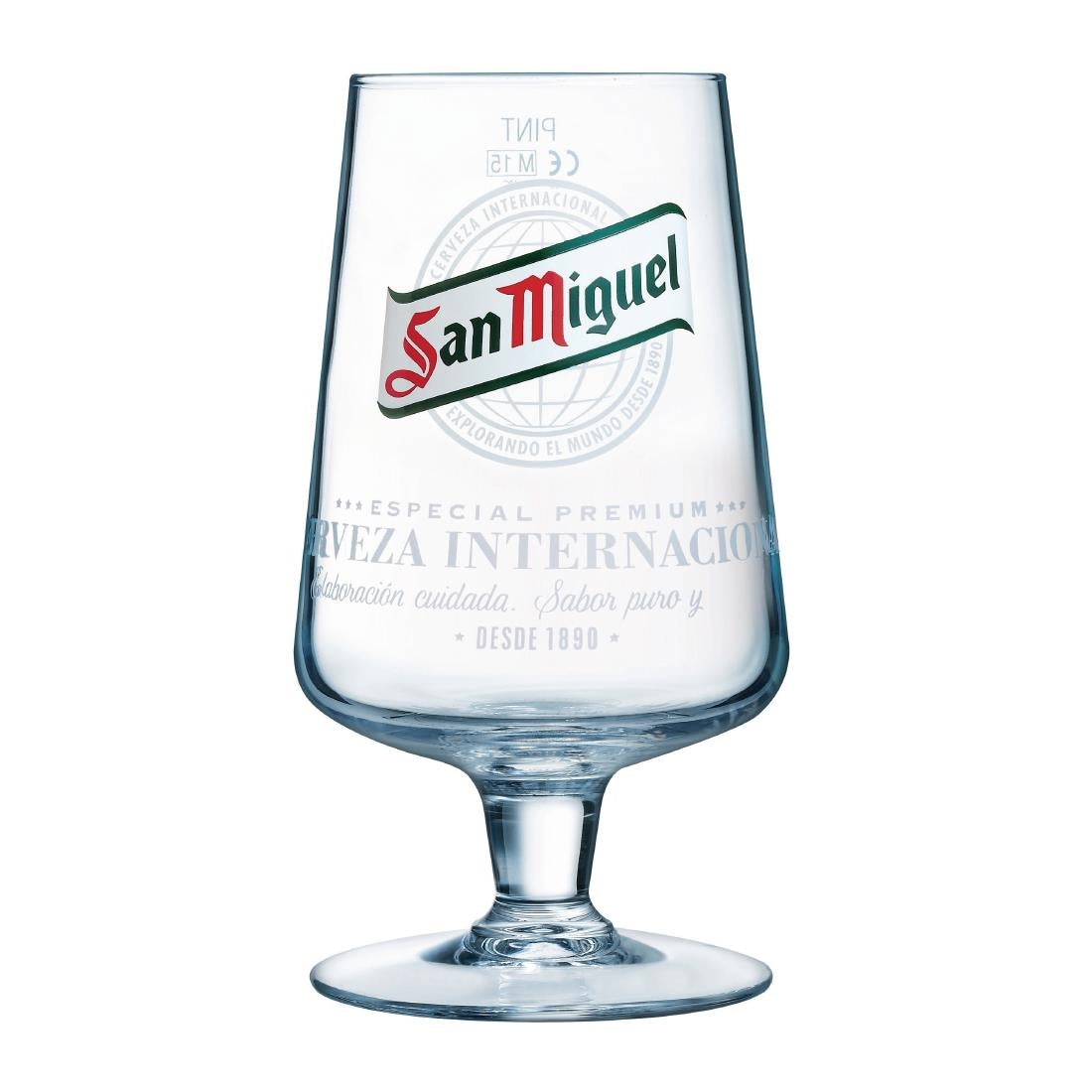 DS099 San Miguel Stemmed Glasses 1 pint (Pack of 24) JD Catering Equipment Solutions Ltd