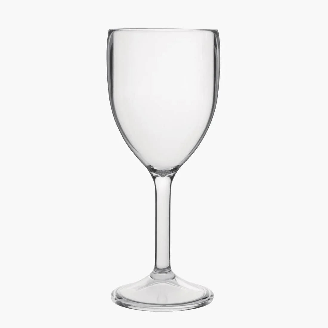 DS130 Kristallon Polycarbonate Wine Glasses 300ml (Pack of 12) - JD Catering Equipment Solutions Ltd