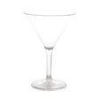 DS131 Kristallon Polycarbonate Martini Glasses 300ml (Pack of 12) JD Catering Equipment Solutions Ltd