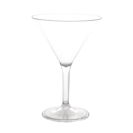 DS131 Kristallon Polycarbonate Martini Glasses 300ml (Pack of 12) JD Catering Equipment Solutions Ltd