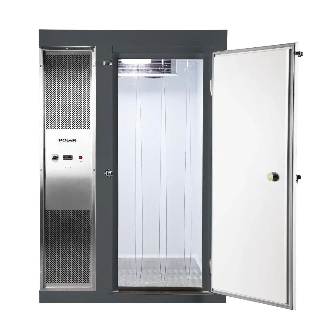 DS480-FGY Polar U-Series 1.2 x 1.5m Integral Walk In Freezer Room Grey - JD Catering Equipment Solutions Ltd