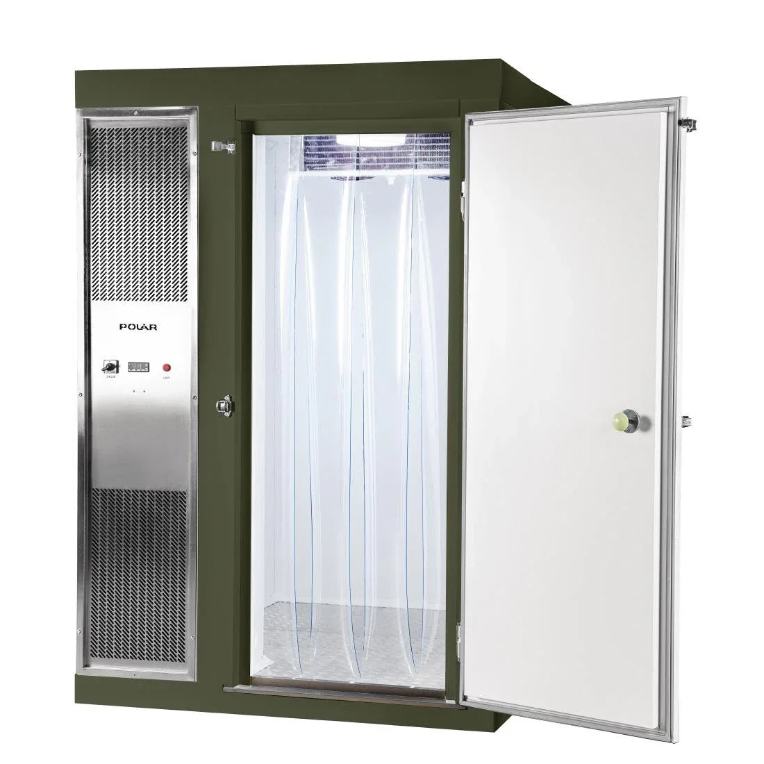 DS483-FGN Polar U-Series 1.5 x 2.1m Integral Walk In Freezer Room Green - JD Catering Equipment Solutions Ltd