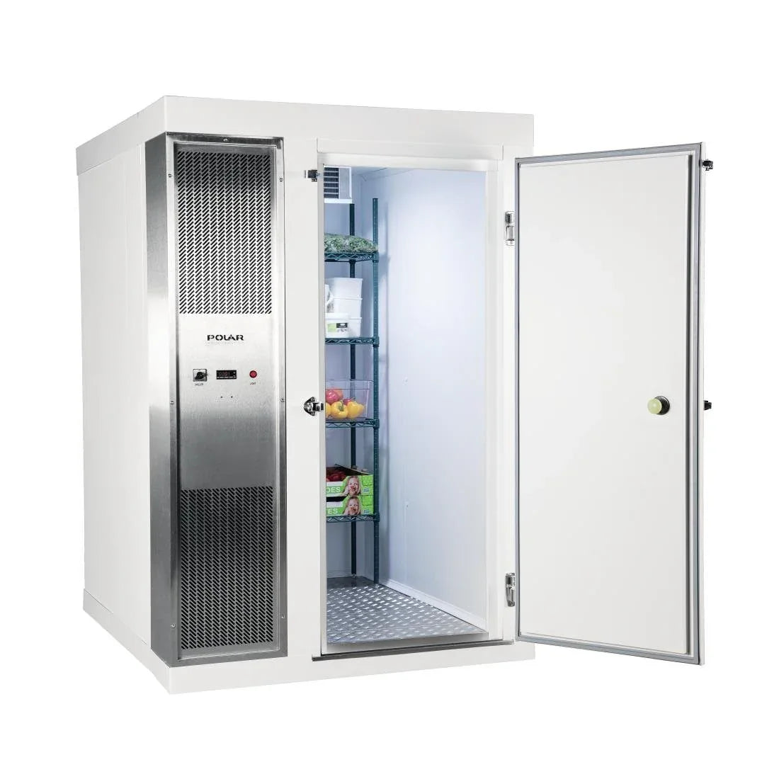 DS486-CWH Polar U-Series 1.8 x 2.1m Integral Walk In Cold Room White - JD Catering Equipment Solutions Ltd