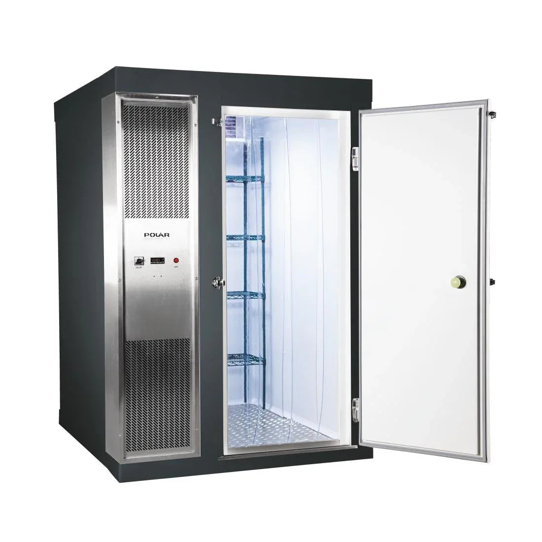 DS487-FGY Polar U-Series 2.1 x 1.5m Integral Walk In Freezer Room Grey - JD Catering Equipment Solutions Ltd
