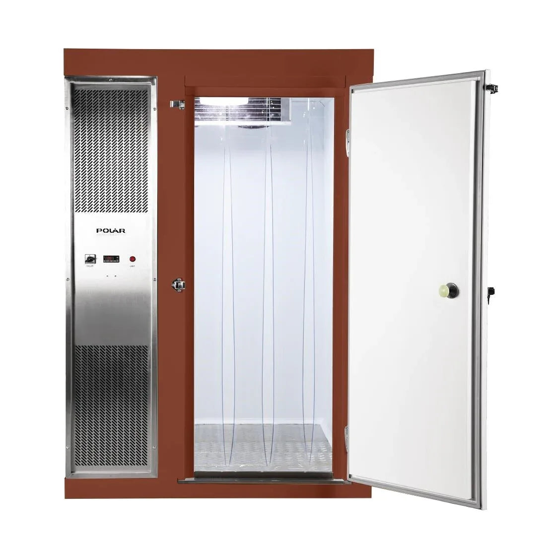 DS489-CBN Polar U-Series 2.1 x 2.1m Integral Walk In Cold Room Brown - JD Catering Equipment Solutions Ltd