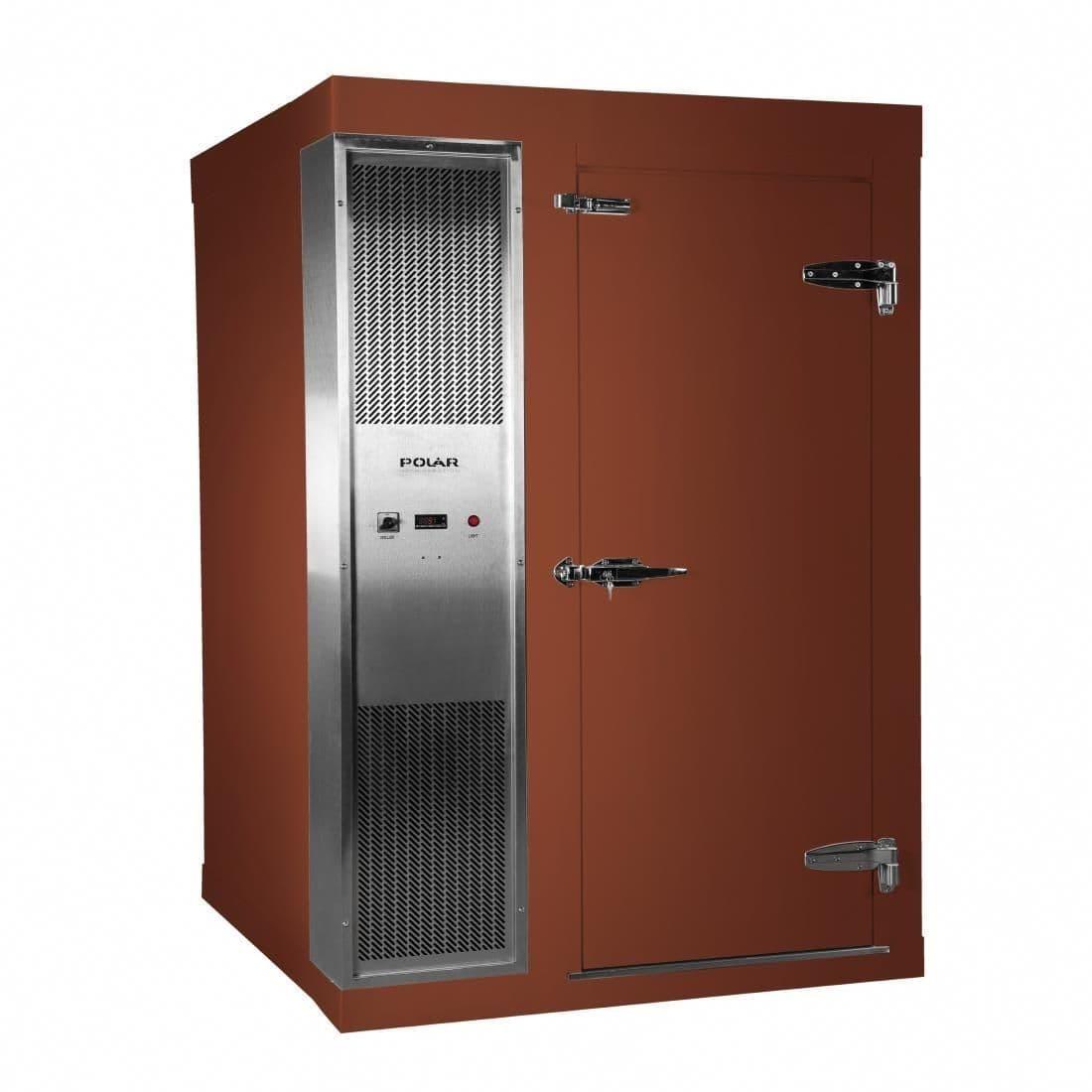 DS489-FBN Polar U-Series 2.1 x 2.1m Integral Walk In Freezer Room Brown - JD Catering Equipment Solutions Ltd