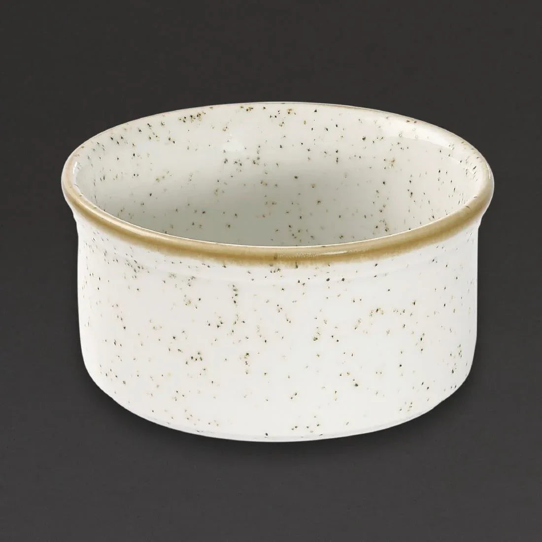 DS496 Churchill Stonecast Ramekins Barley White 90mm (Pack of 24) - JD Catering Equipment Solutions Ltd